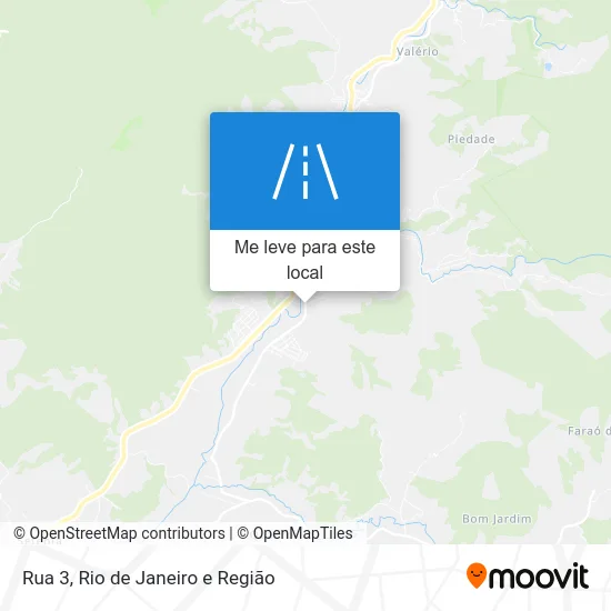 Rua 3 mapa