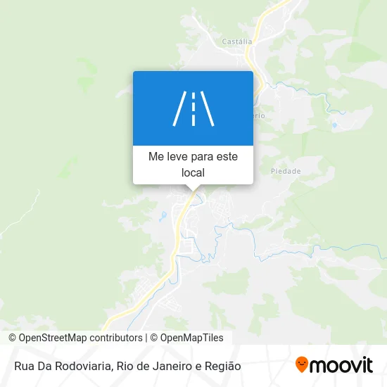 Rua Da Rodoviaria mapa
