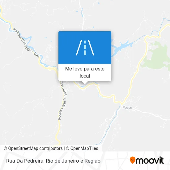 Rua Da Pedreira mapa