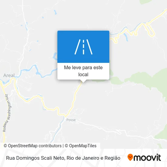 Rua Domingos Scali Neto mapa
