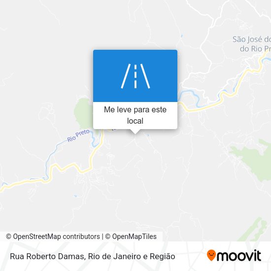 Rua Roberto Damas mapa