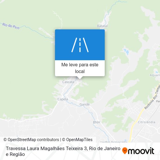 Travessa Laura Magalhães Teixeira 3 mapa