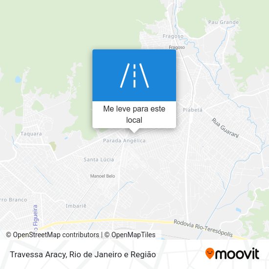 Travessa Aracy mapa