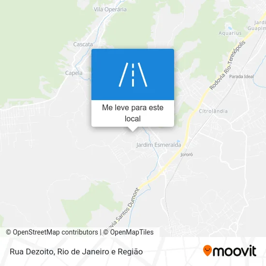 Rua Dezoito mapa