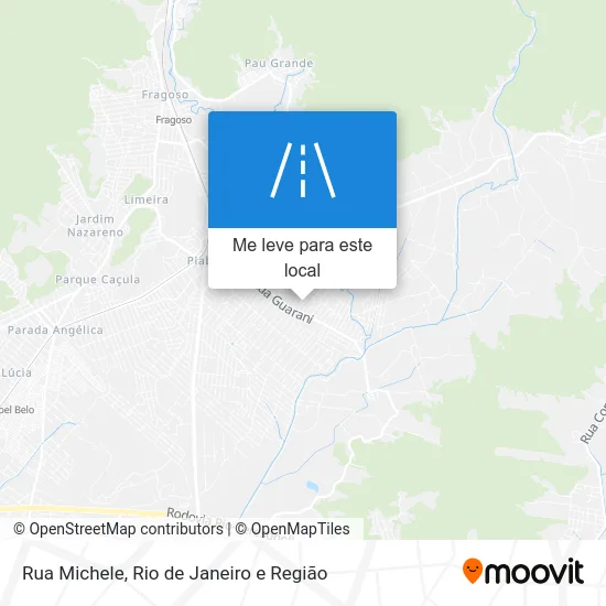 Rua Michele mapa