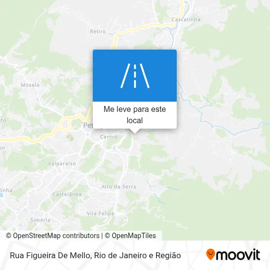 Rua Figueira De Mello mapa