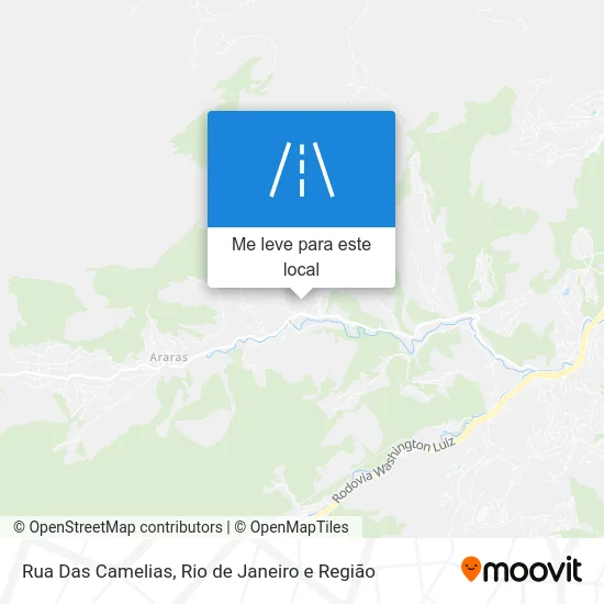 Rua Das Camelias mapa