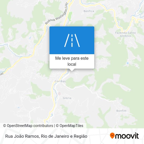 Rua João Ramos mapa