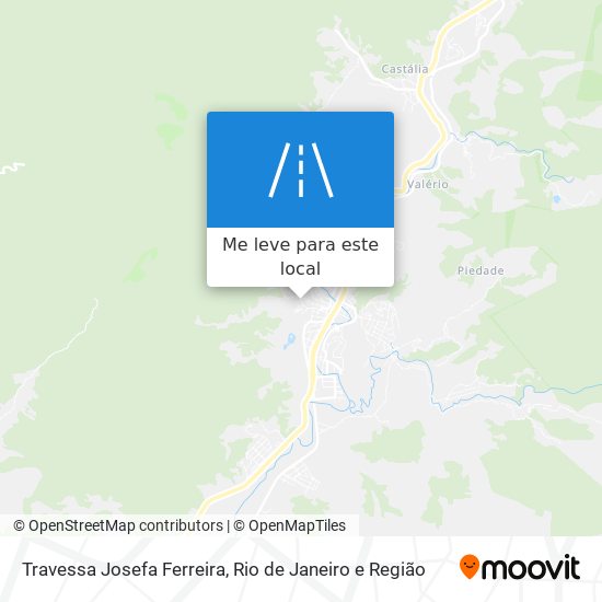 Travessa Josefa Ferreira mapa