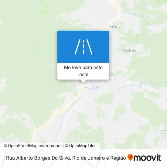 Rua Alberto Borges Da Silva mapa