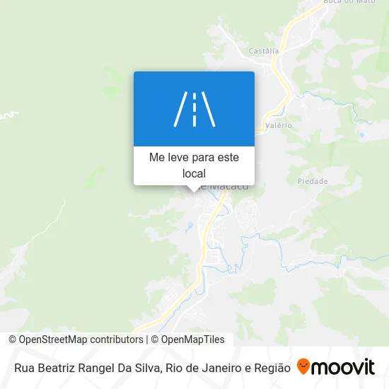 Rua Beatriz Rangel Da Silva mapa