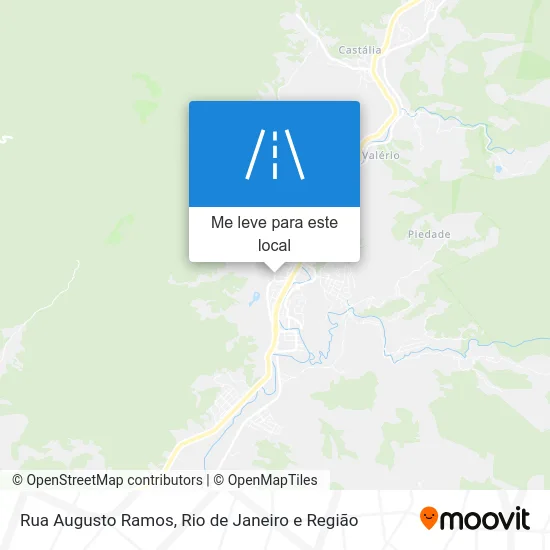 Rua Augusto Ramos mapa