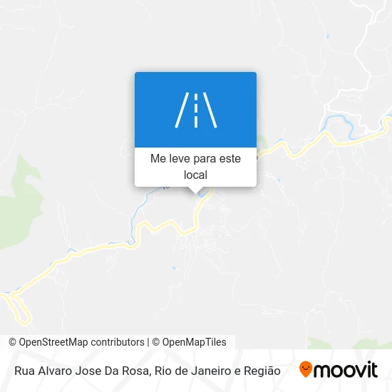 Rua Alvaro Jose Da Rosa mapa