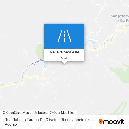 Rua Rubens Faraco De Oliveira mapa