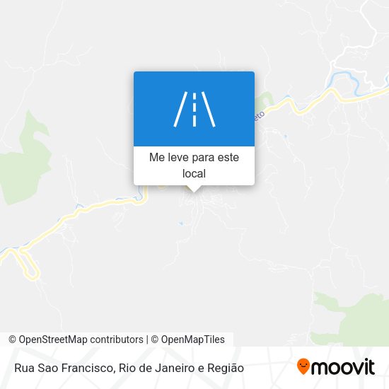 Rua Sao Francisco mapa