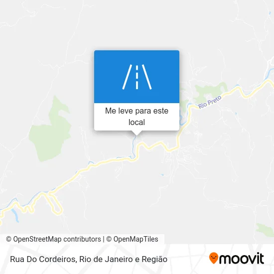 Rua Do Cordeiros mapa