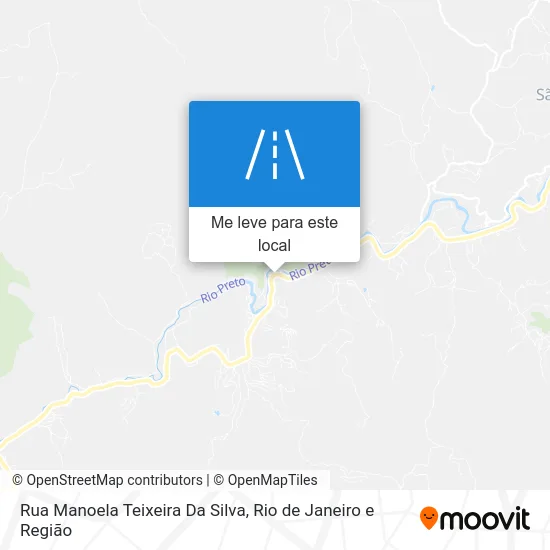 Rua Manoela Teixeira Da Silva mapa