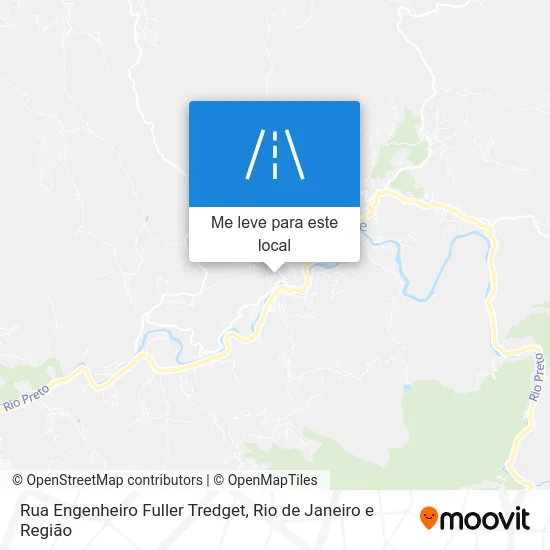 Rua Engenheiro Fuller Tredget mapa