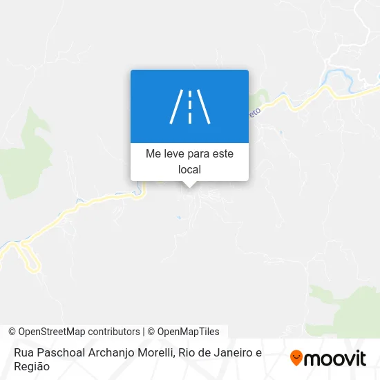Rua Paschoal Archanjo Morelli mapa