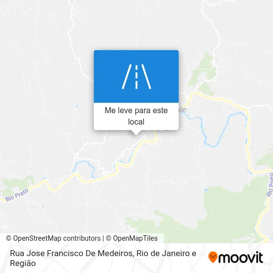 Rua Jose Francisco De Medeiros mapa