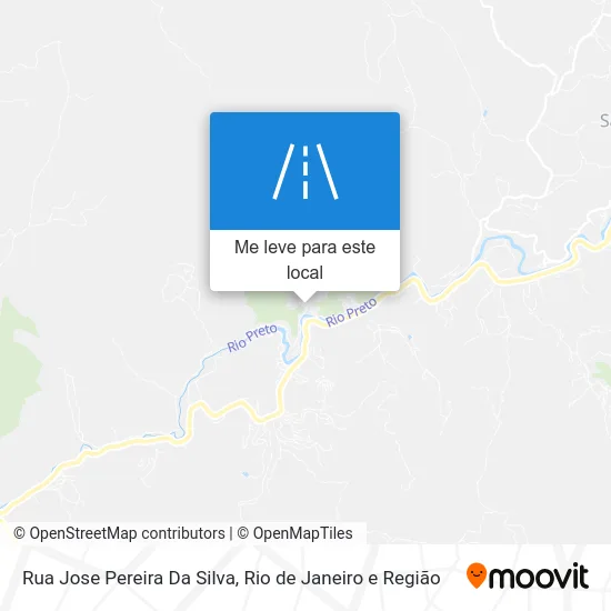 Rua Jose Pereira Da Silva mapa