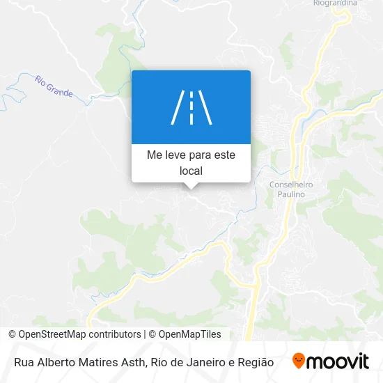 Rua Alberto Matires Asth mapa