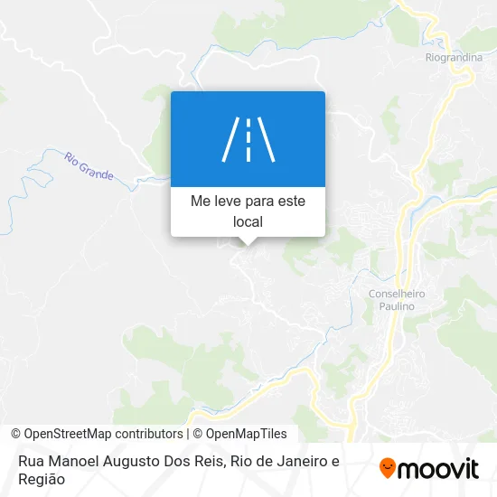 Rua Manoel Augusto Dos Reis mapa