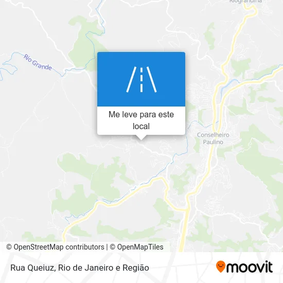 Rua Queiuz mapa