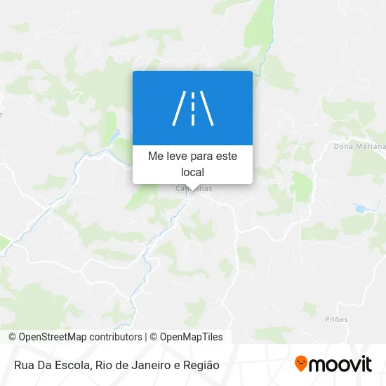 Rua Da Escola mapa