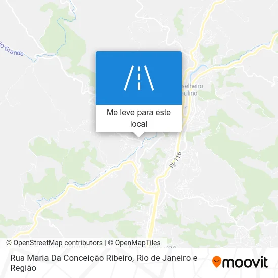 Rua Maria Da Conceição Ribeiro mapa