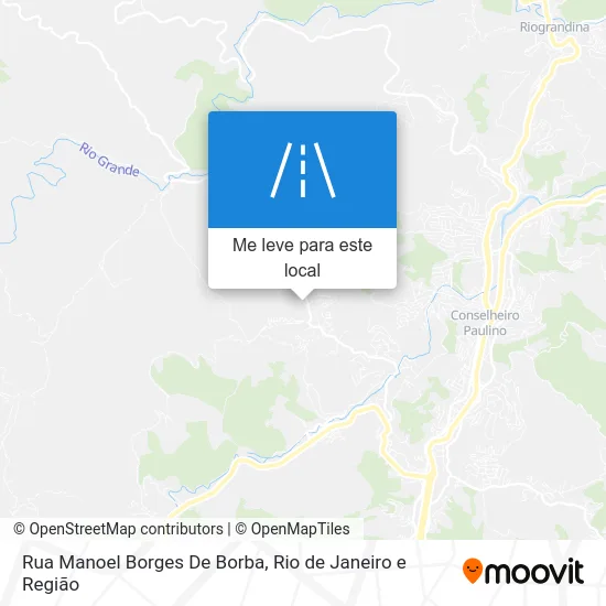 Rua Manoel Borges De Borba mapa
