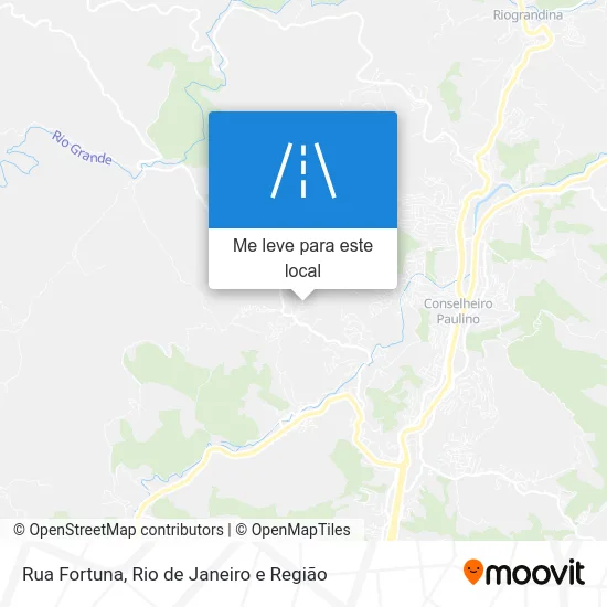 Rua Fortuna mapa