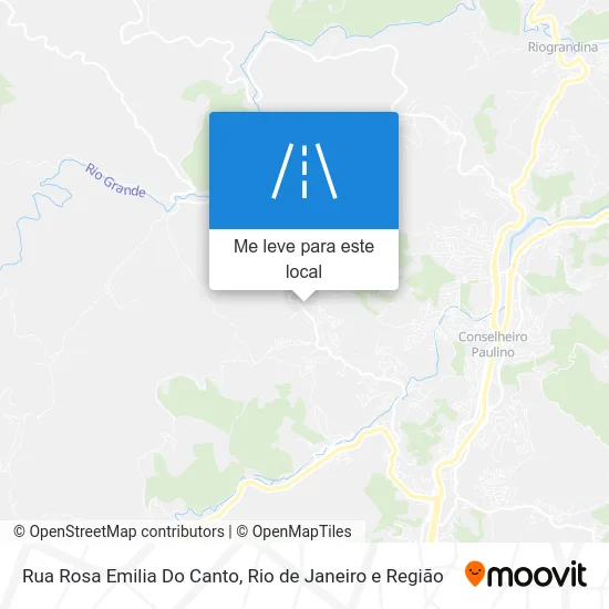 Rua Rosa Emilia Do Canto mapa