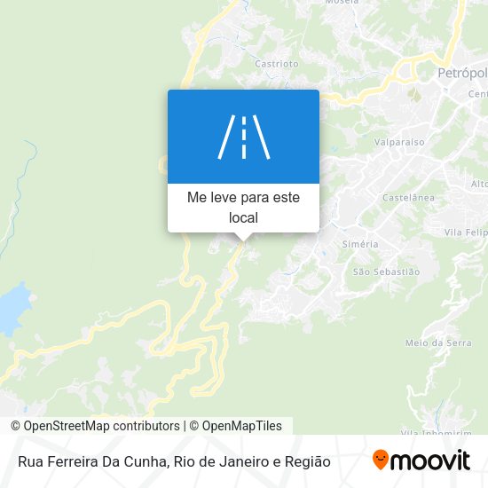Rua Ferreira Da Cunha mapa