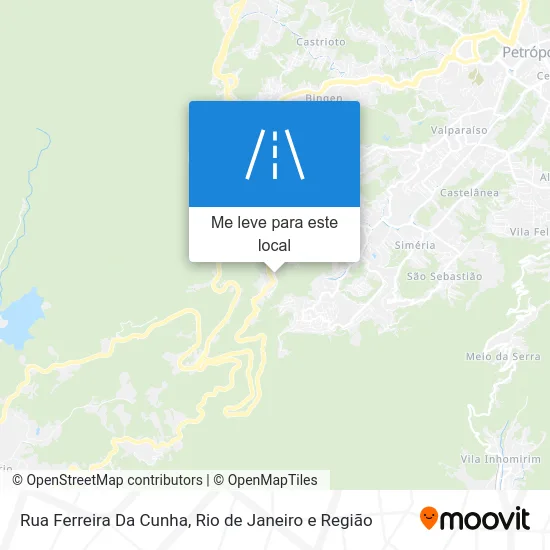 Rua Ferreira Da Cunha mapa