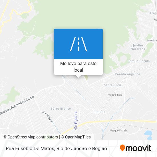 Rua Eusebio De Matos mapa