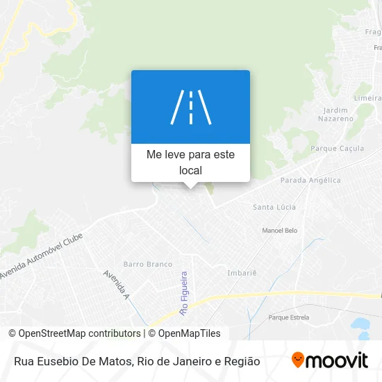 Rua Eusebio De Matos mapa
