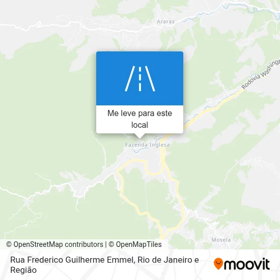 Rua Frederico Guilherme Emmel mapa