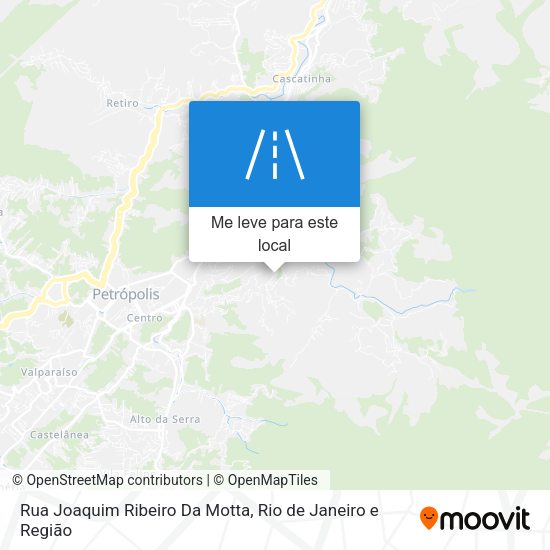 Rua Joaquim Ribeiro Da Motta mapa