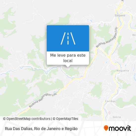 Rua Das Dalias mapa