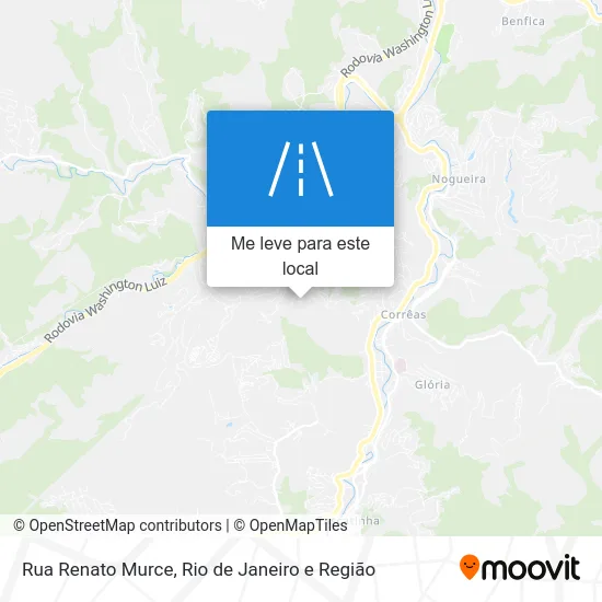 Rua Renato Murce mapa