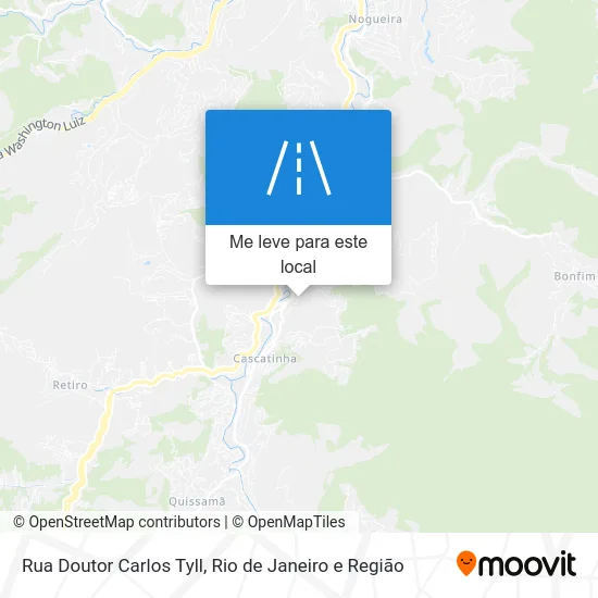 Rua Doutor Carlos Tyll mapa