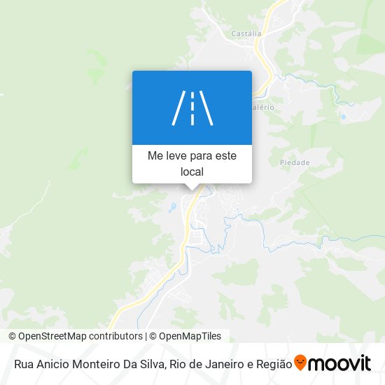 Rua Anicio Monteiro Da Silva mapa