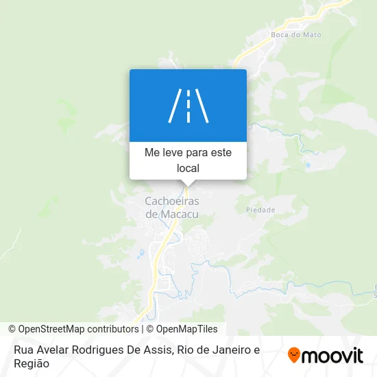 Rua Avelar Rodrigues De Assis mapa