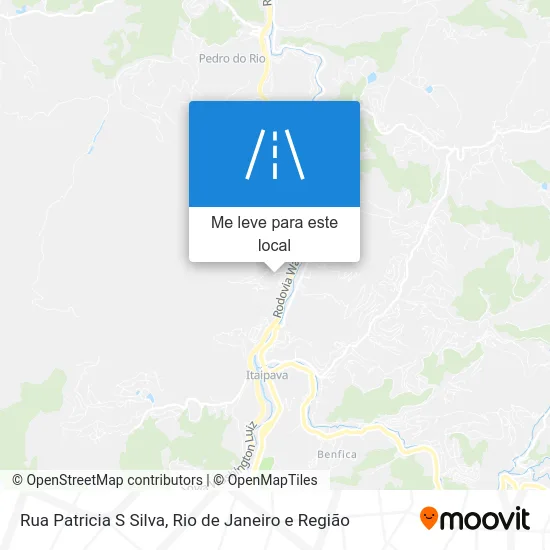 Rua Patricia S Silva mapa