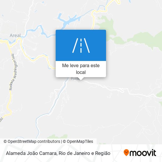 Alameda João Camara mapa