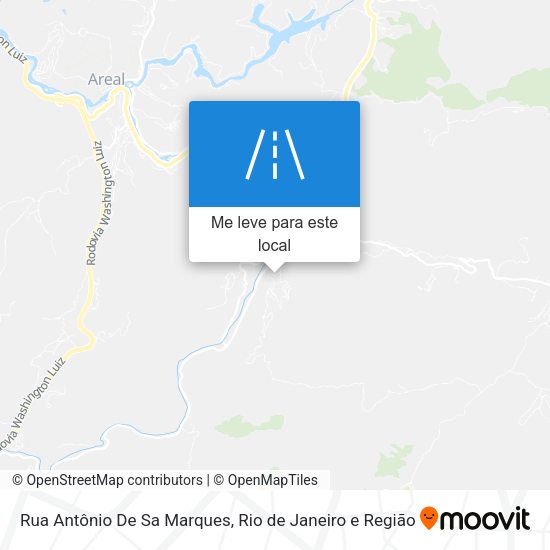 Rua Antônio De Sa Marques mapa