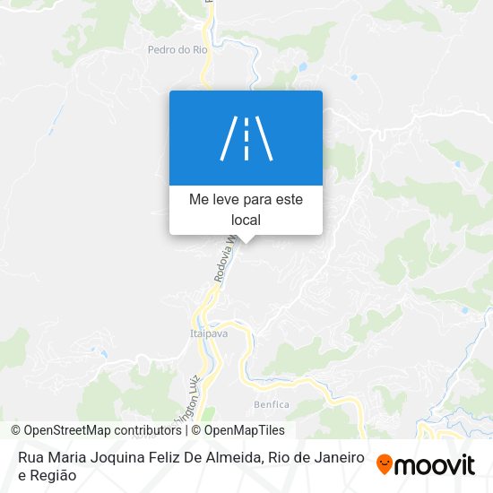 Rua Maria Joquina Feliz De Almeida mapa