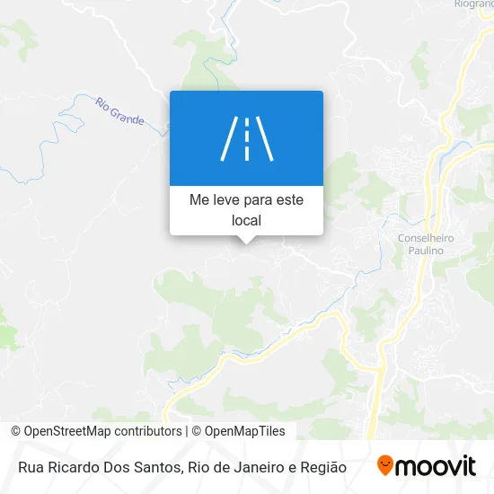 Rua Ricardo Dos Santos mapa
