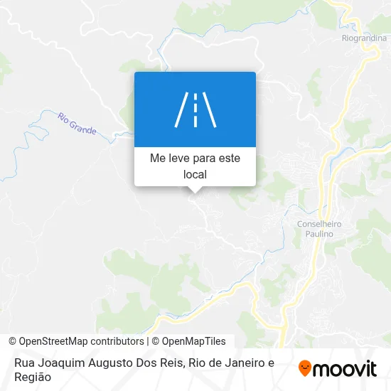 Rua Joaquim Augusto Dos Reis mapa
